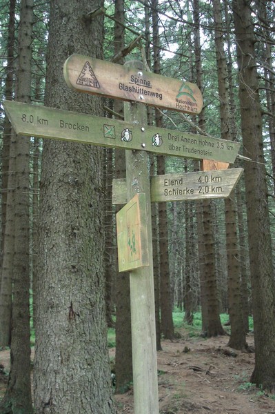 Wanderung Schierke-Brocken-Schierke Juli 2008