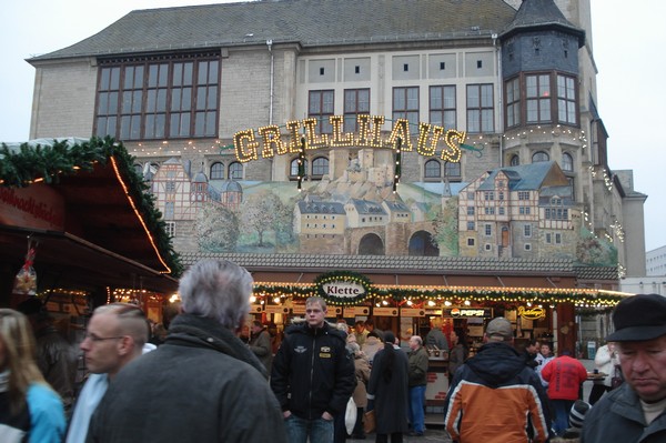 Miniweihnachtsmarkt in Dessau 2008