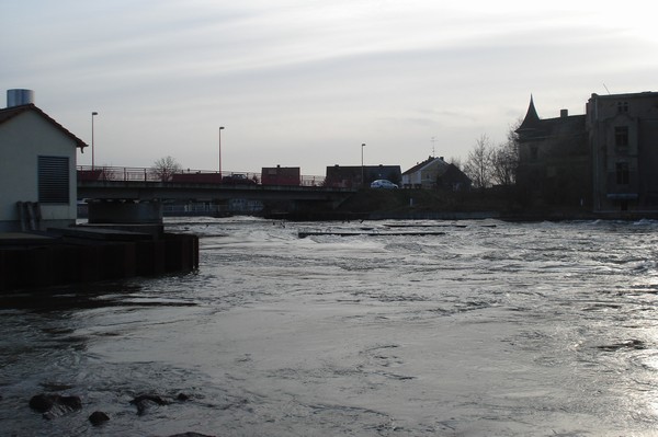 Hochwasser in Jessnitz 18.3.09