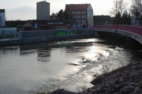 Hochwasser in Jessnitz 18.3.09