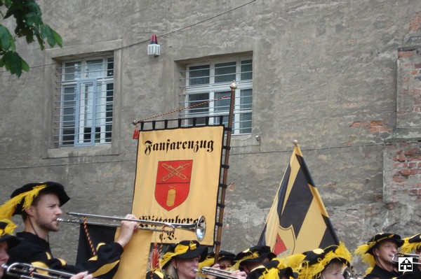 vor dem Umzug, Wittenberg 2008