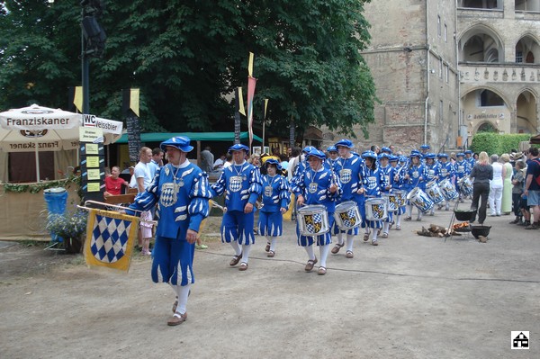 vor dem Umzug, Wittenberg 2008