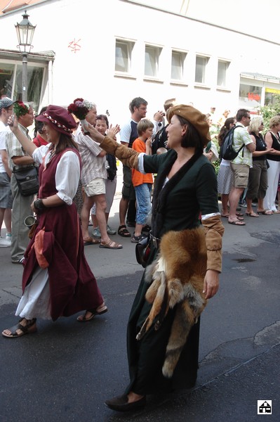 Luthers Hochzeit 2008, der Umzug