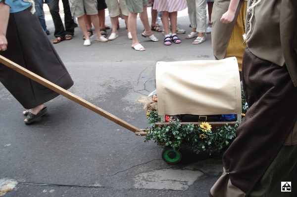 Luthers Hochzeit 2008, der Umzug