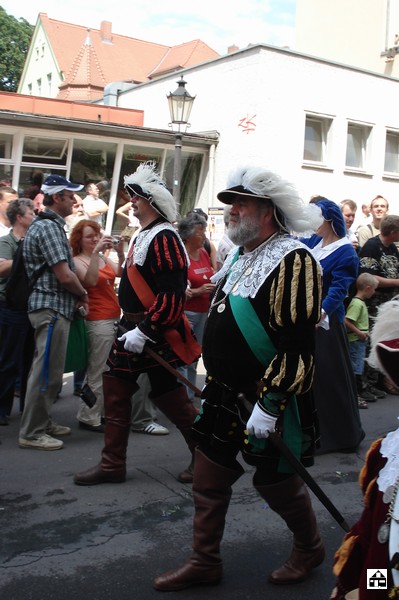 Luthers Hochzeit 2008, der Umzug