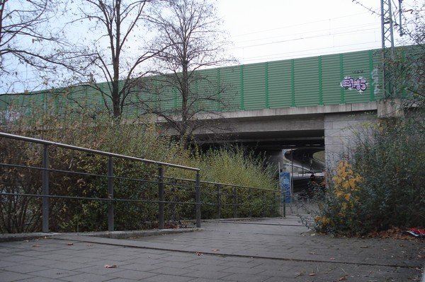 auf dem Weg von der TC zum PKW Nov.2009