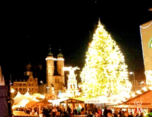 Weihnachtsmarkt Halle 2015