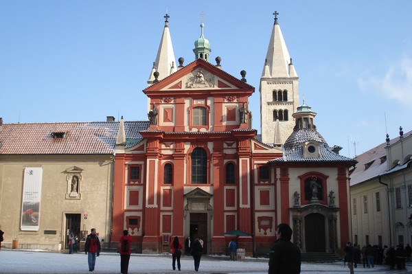 St.-Georgs-Basilika Prag 1.2.09