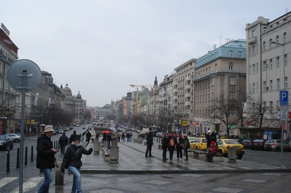 Stadtansicht Prag 31.1.-1.2.09