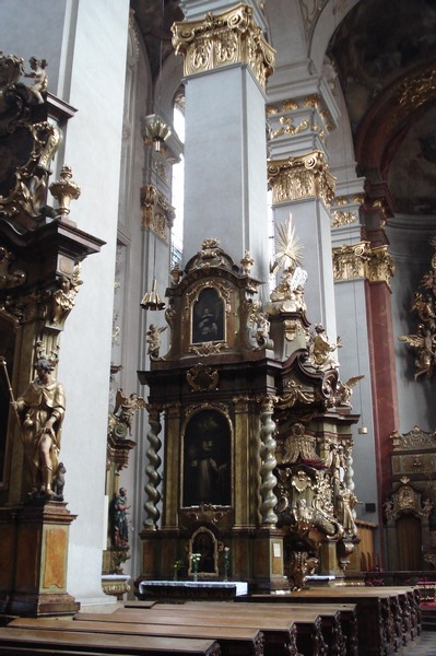 Kirche des Hl. Aegidius in Prag 31.1.09