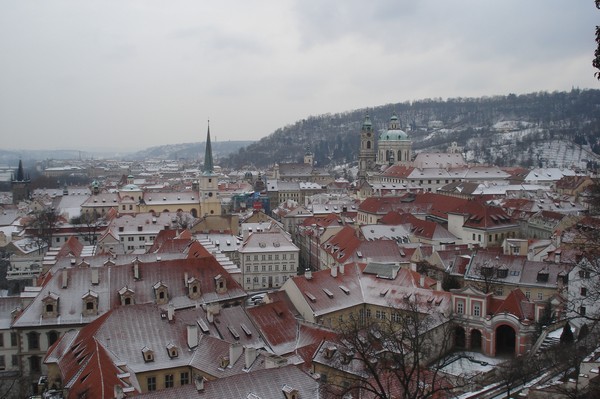 Blick auf Prag 1.2.09