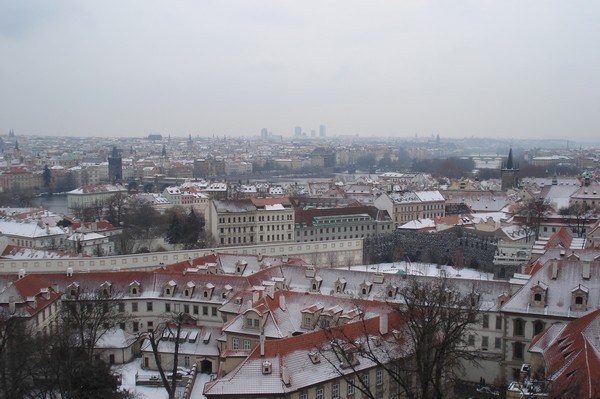 Blick auf Prag 1.2.09