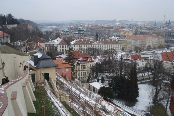 Blick auf Prag 1.2.09