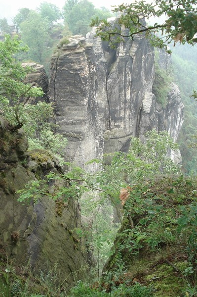 unsere Wanderung.Bastei u.Brcke 31.5.09