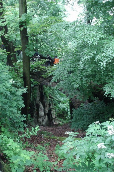 unsere Wanderung.Bastei u.Brcke 31.5.09