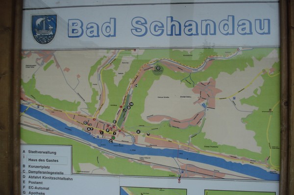 Bad Schandau bei Regen 30.5.09