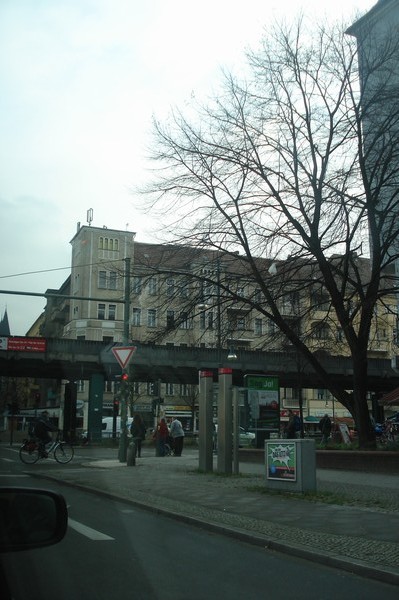 Berlin 28.11.08 aus dem Auto