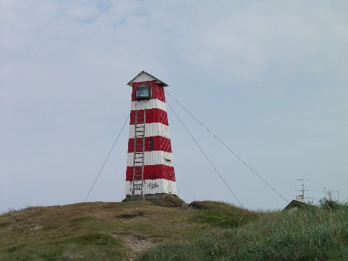 Dnemark,Leuchtturm an der Nordsee