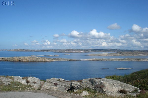 Stadt Marstrand Insel Kon Schweden 2011