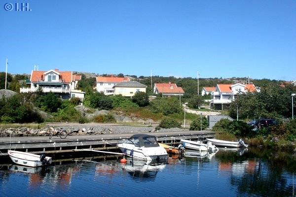 Stadt Marstrand Insel Kon Schweden 2011