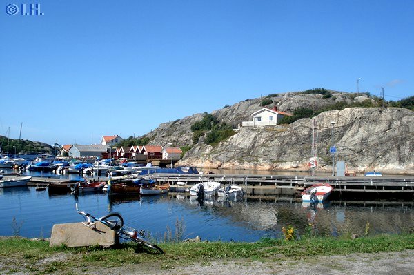 Stadt Marstrand Insel Kon Schweden 2011