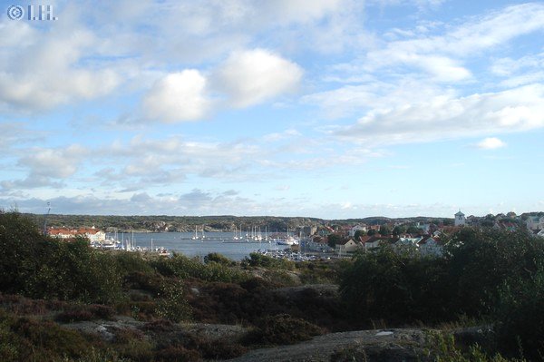 Stadt Marstrand Insel Kon Schweden 2011