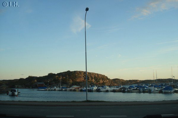 Stadt Marstrand Insel Kon Schweden 2011