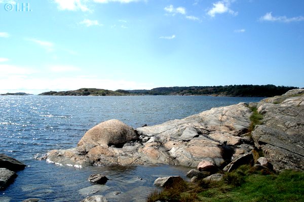 Weg zwischen Kunglv und Marstrand Schweden 2011