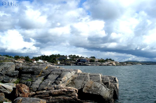 Weg zwischen Kunglv und Marstrand Schweden 2011