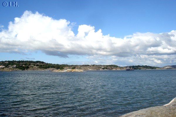 Weg zwischen Kunglv und Marstrand Schweden 2011