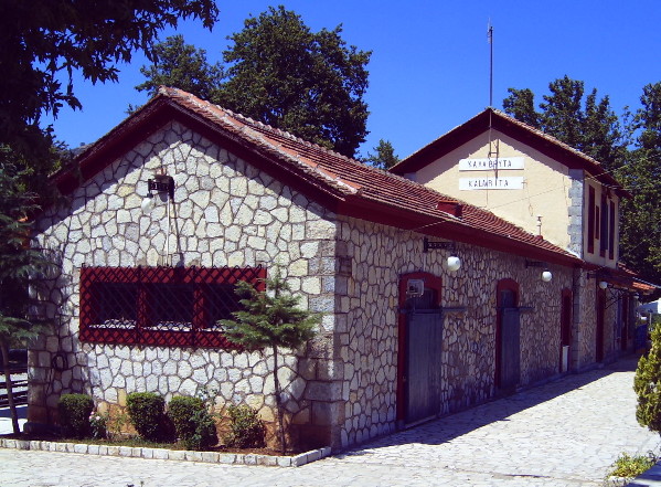 Griechenland, Bahnhof von Kalavrita