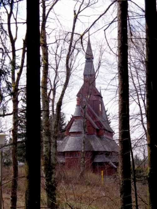 Stabkirche Hahnenklee Frhjahr 2013