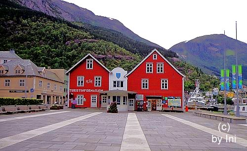 Odda Wohnmobilstellplatz und Stadt