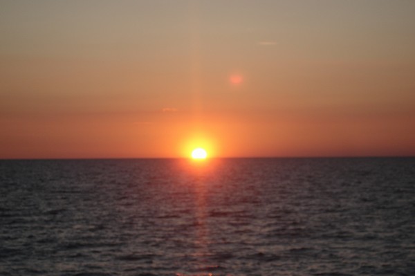 Sonnenuntergang in Rerik 25.Juni 2010