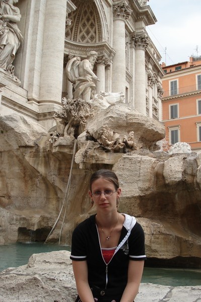 Trevi Brunnen Rom, Sommer 2007