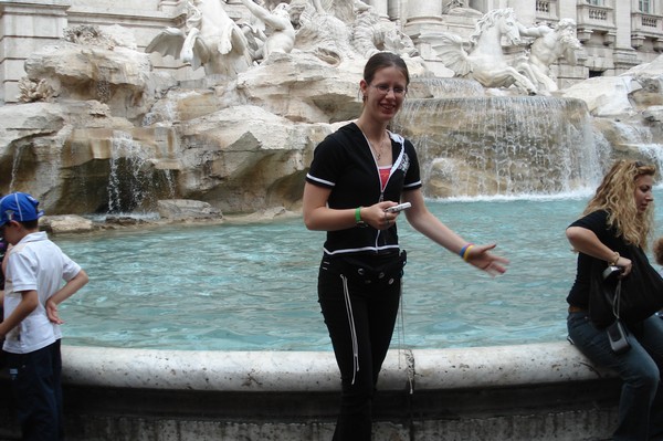 Trevi Brunnen Rom, Sommer 2007