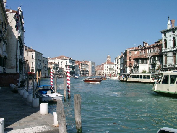 Venedig und ein Kanal