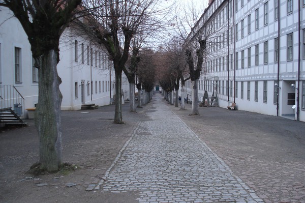 Halle, an den Frankischen Stiftungen 5.12.08