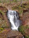 Wasserfall und neuer Teich Zorge im Frühjahr 2013