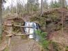 Wasserfall und neuer Teich Zorge im Frhjahr 2013